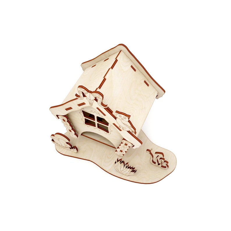 Tea House Tea Holder Box Tea Bag Dispenser Tea Bag Holder Etsy