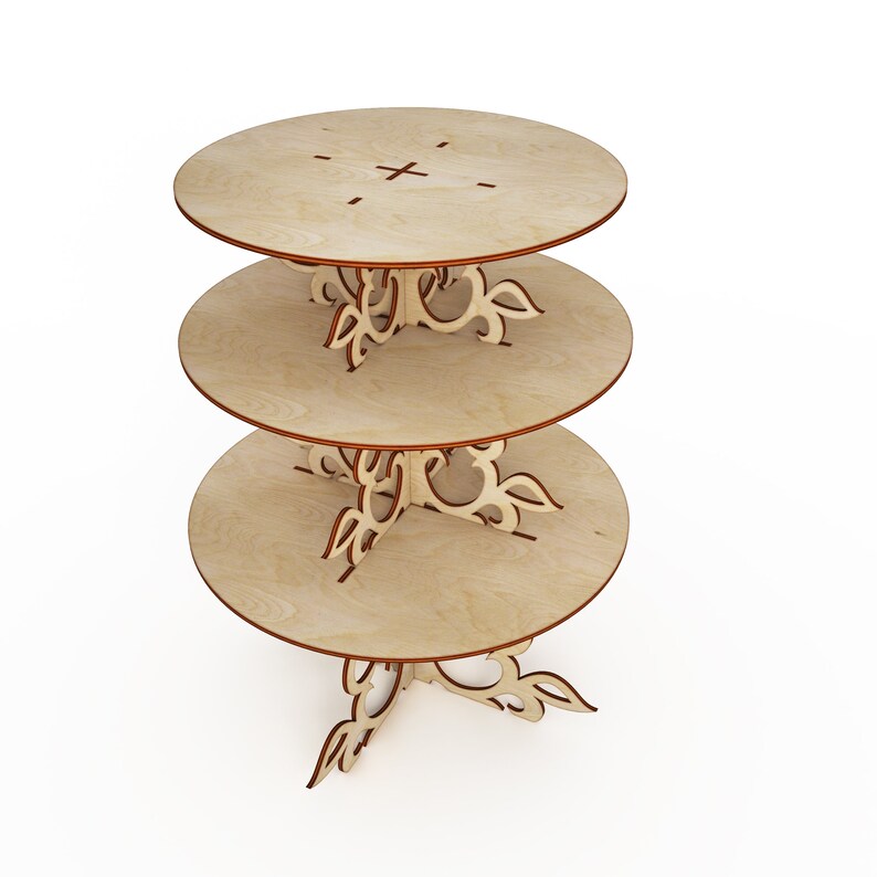 Download Cake stand vector for CNC svg vector file vector cut file ...