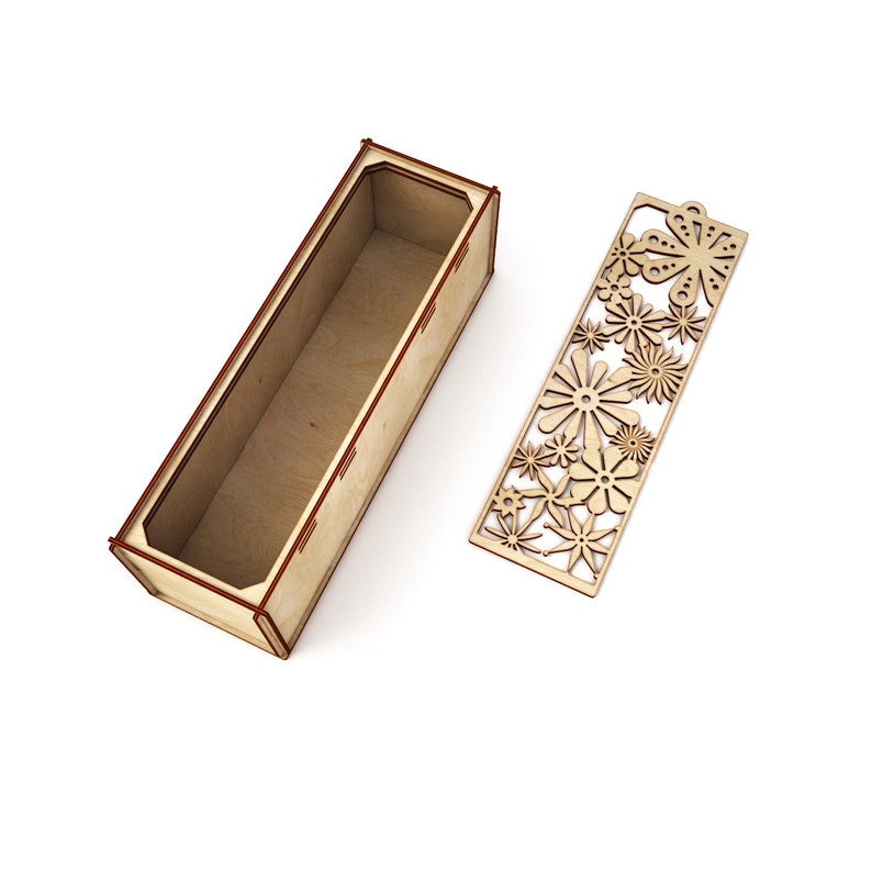 Download Wooden jewelry box vector for CNC svg vector file vector ...