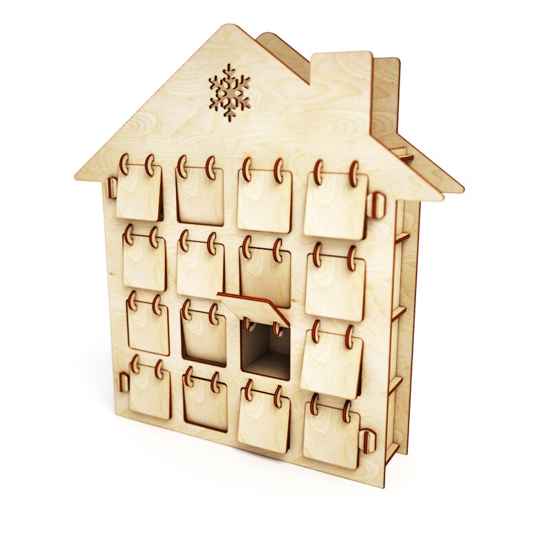 Advent calendar vector for CNC svg vector file vector cut Etsy