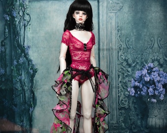 BJD SD 服セット、SD13 服、Soom、Impldoll、Iplehouse Bjd Sd 服、球体関節人形 ピンク 衣装、BJD 人形 服、bjd sd 1/3 セット