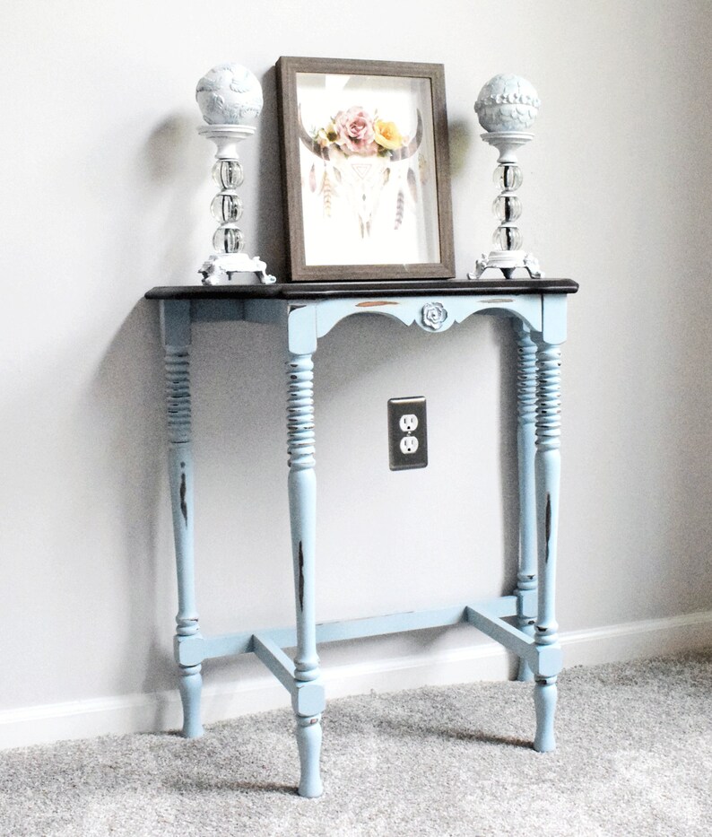 Shabby Chic Furniture Entryway Table Distressed Furniture Etsy