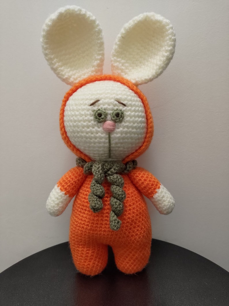 Carrot Rabbit Soft Toy image 1