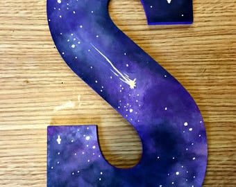 galaxy letters etsy