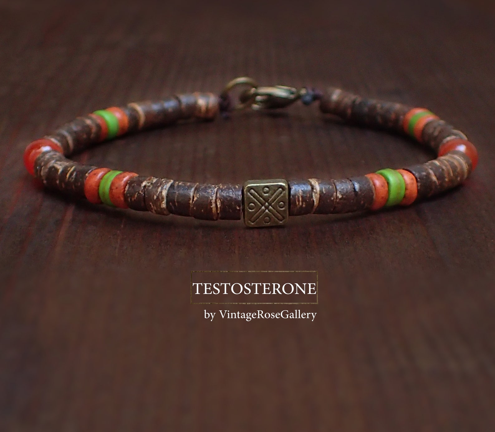 Men's Tribal Bracelet Boho Men Bracelet Mens Ethnic Etsy
