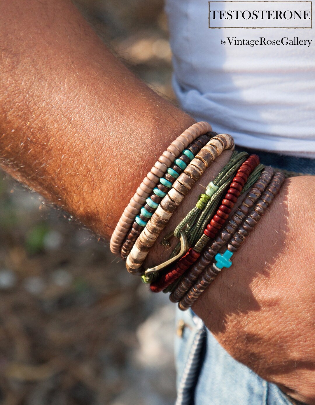 Mens boho bracelets deals