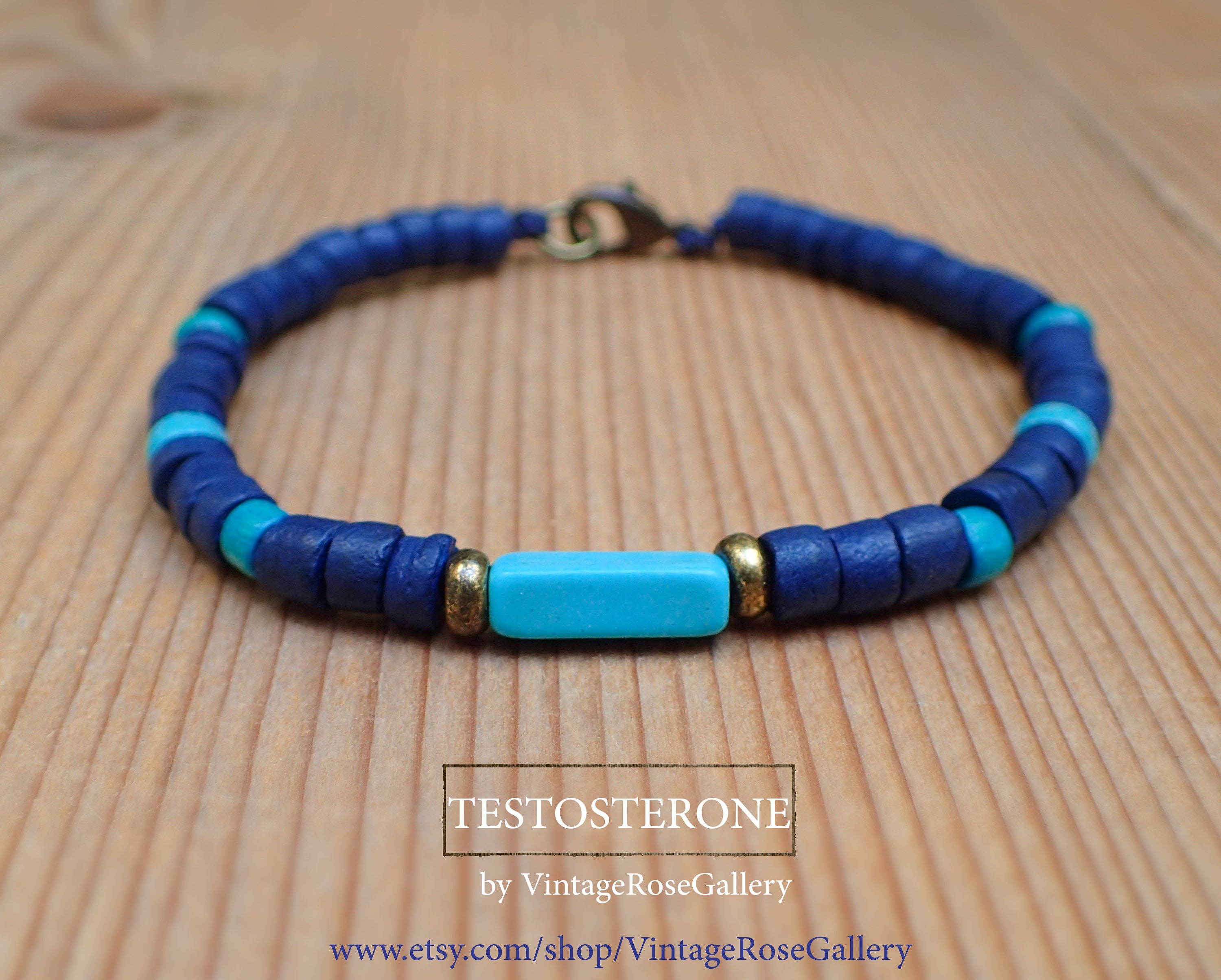 Mens Tribal Bracelets Turquoise Lapis Boho Mens Bracelet Etsy