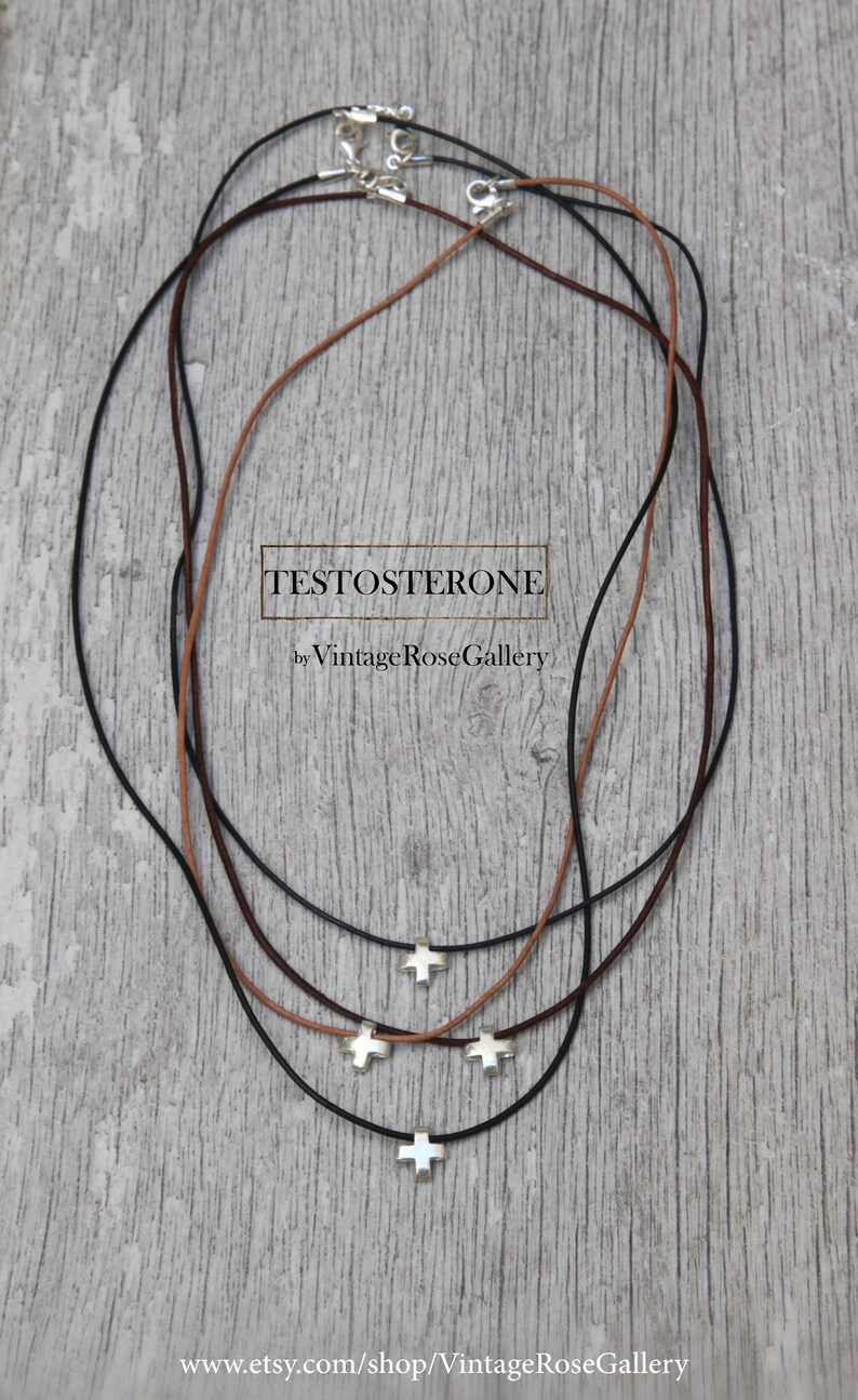 Men’s Sterling Silver crocodile pattern Cross main image 1