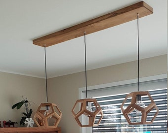 light fixture pendant high quality solid wood handcrafted customizable lighting