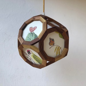 carta da parati paralumi classici ciondolo luci calde lampada a sospensione a una luce camera da letto soggiorno luce