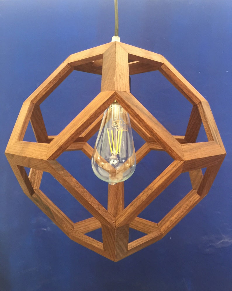 Octahedron lamp 2