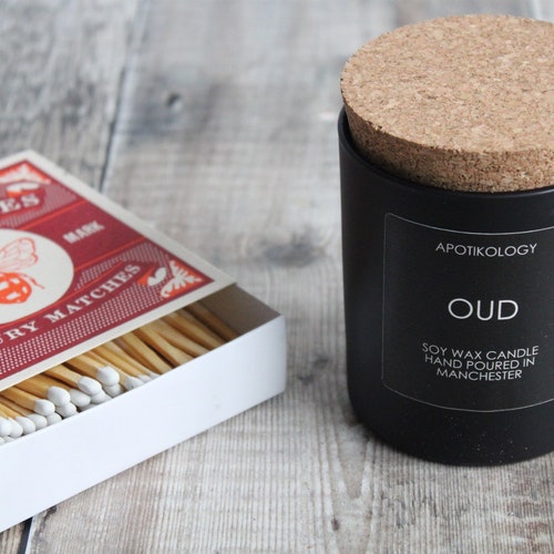 Irish Fire Scented Candle Made in Ireland Amber Etsy