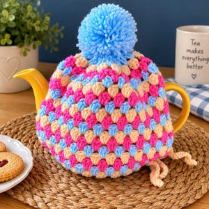 Crochet Tea Cosy Pattern – Granny Stitch PDF Pattern