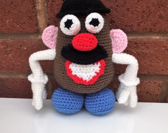 PDF Crochet Pattern | Mr Potato Head Crochet Pattern | Toy Story Crochet | Mrs Potato Head | Amigurumi Pattern |