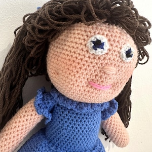 Cabbage Patch Doll Crochet Pattern | Amigurumi Pattern | PDF Download