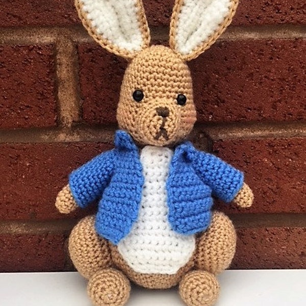 PDF Crochet Pattern | Peter Rabbit Crochet Pattern | Crochet Pattern | Peter Rabbit | Amigurumi Pattern |