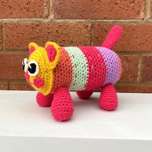 PDF Crochet Pattern | Pillow Cat Crochet Pattern | Gabby's Doll House | Crochet Patterns | Easy Crochet | Crochet Tutorial |