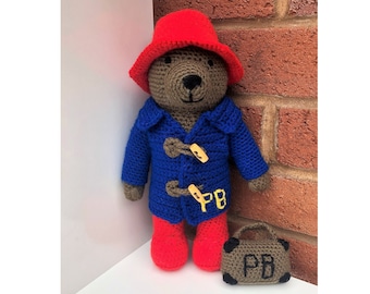 Paddington Bear Crochet Pattern | Amigurumi Doll | PDF Download