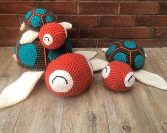 PDF Crochet Pattern | Turtle Crochet Pattern | Crochet Turtles | Amigurumi Pattern | Crochet Dolls and Toys |