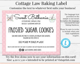 Cookie labels | Etsy