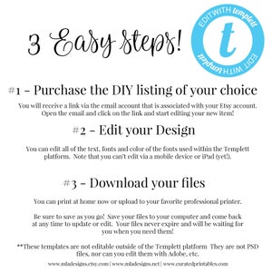 Enter To Win, Raffle Card, Prize Entry Ticket, Home Party Template, Business Marketing, Editable Forms, DIY Entry Form, Instant Download image 7