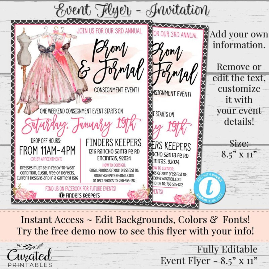 prom consignment shop