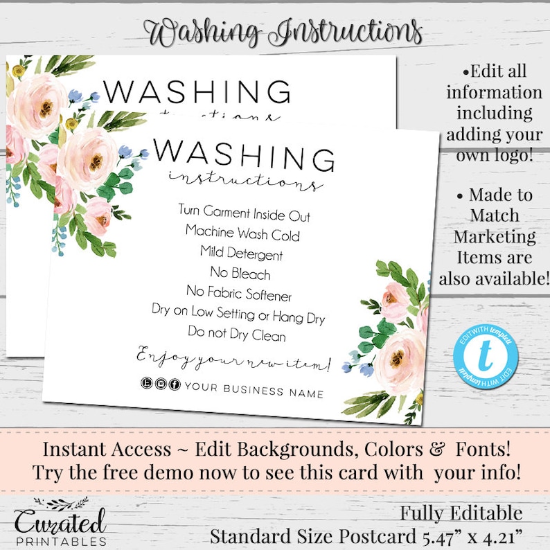 sublimation shirt washing instructions