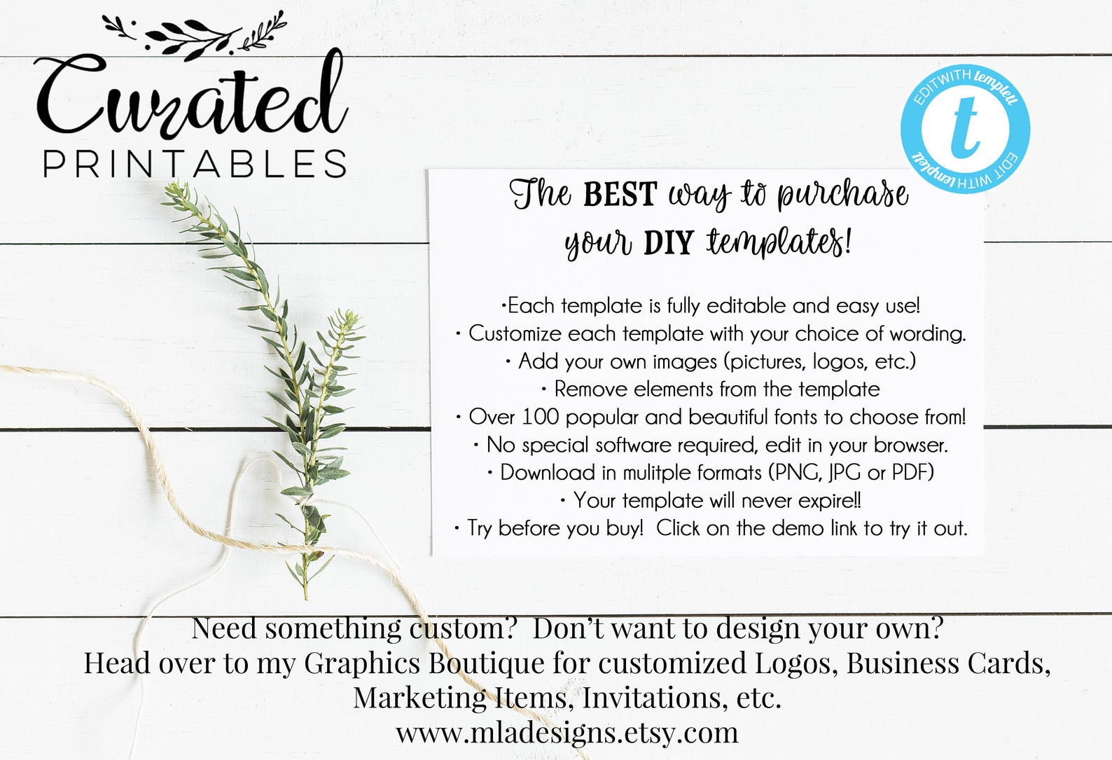 Floral Facebook Set Customizable Facebook DIY Facebook - Etsy