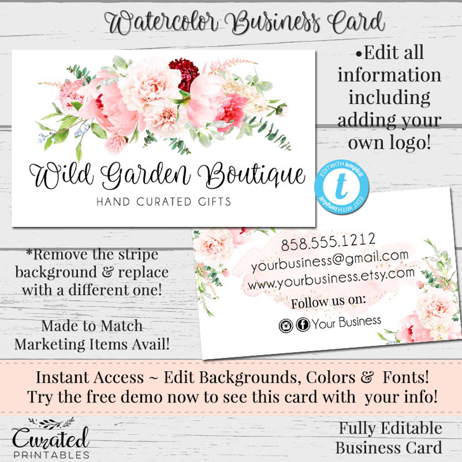 Round Label Editable Label 3 Inch Round Label Label DIY Etsy