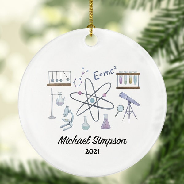 Science Ornament Etsy