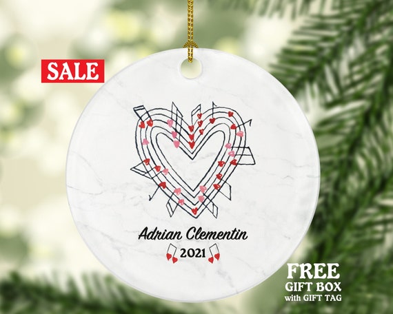 Ornament - Black - PERSONALIZED Singer Ornament - Black - PERSONALIZED Singer
