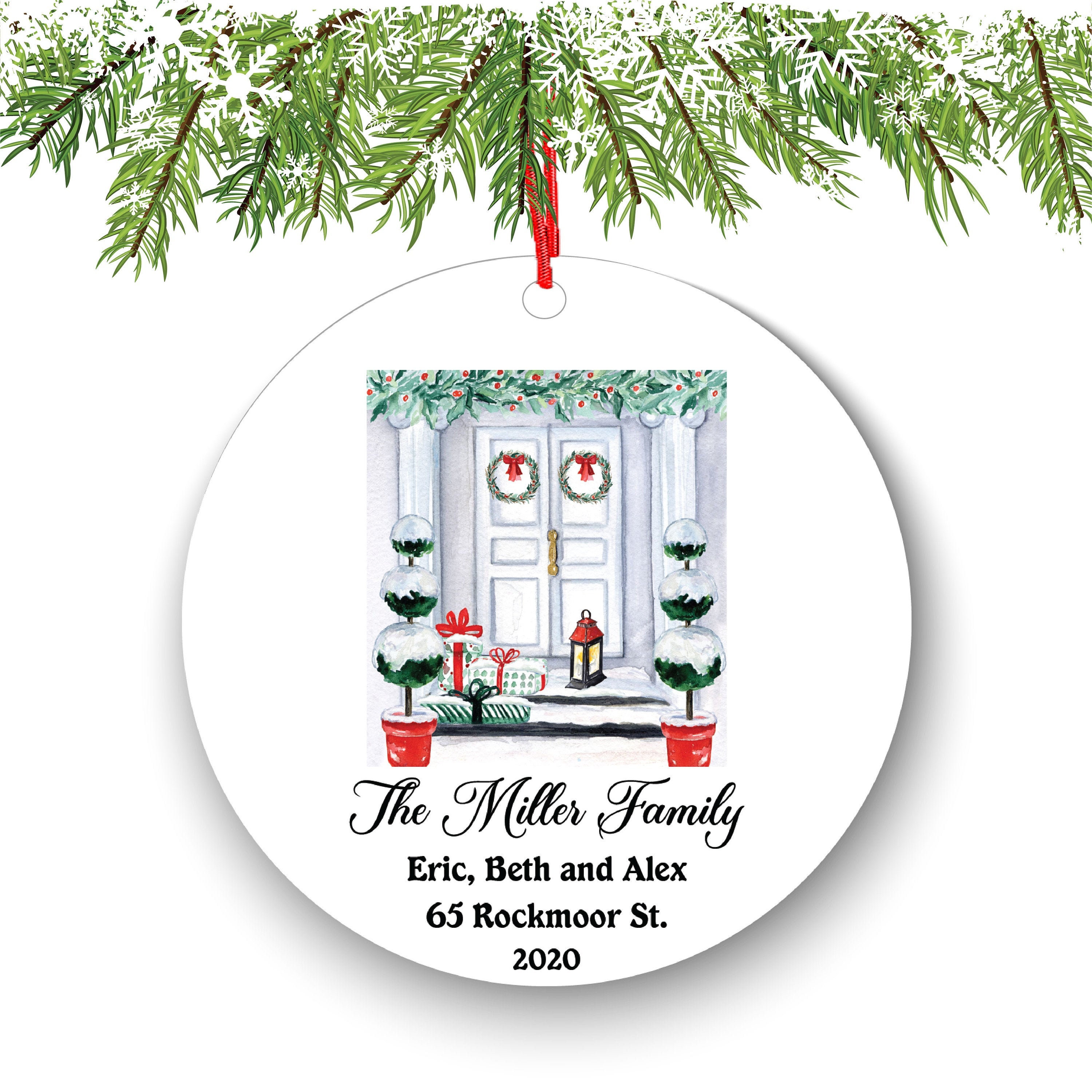 First Christmas In Our New Home Ornament 