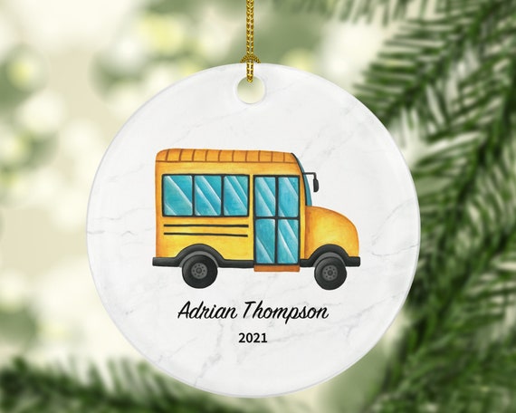 Bus driver christmas ornaments Clearance