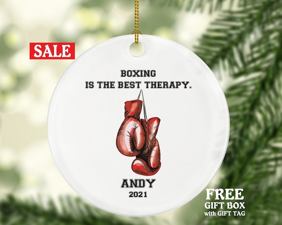Personalized Boxing Christmas Ornament Boxing Gloves - Etsy