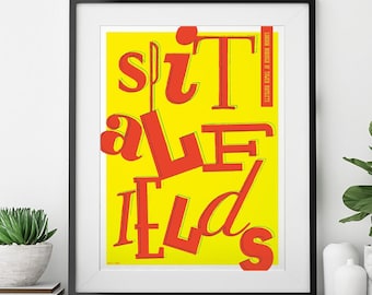 East Side Spitalfields Giclee Fine Art Print, Wall Art Print, Typography Print (Unframed) 8x10, 12x16, 16x20