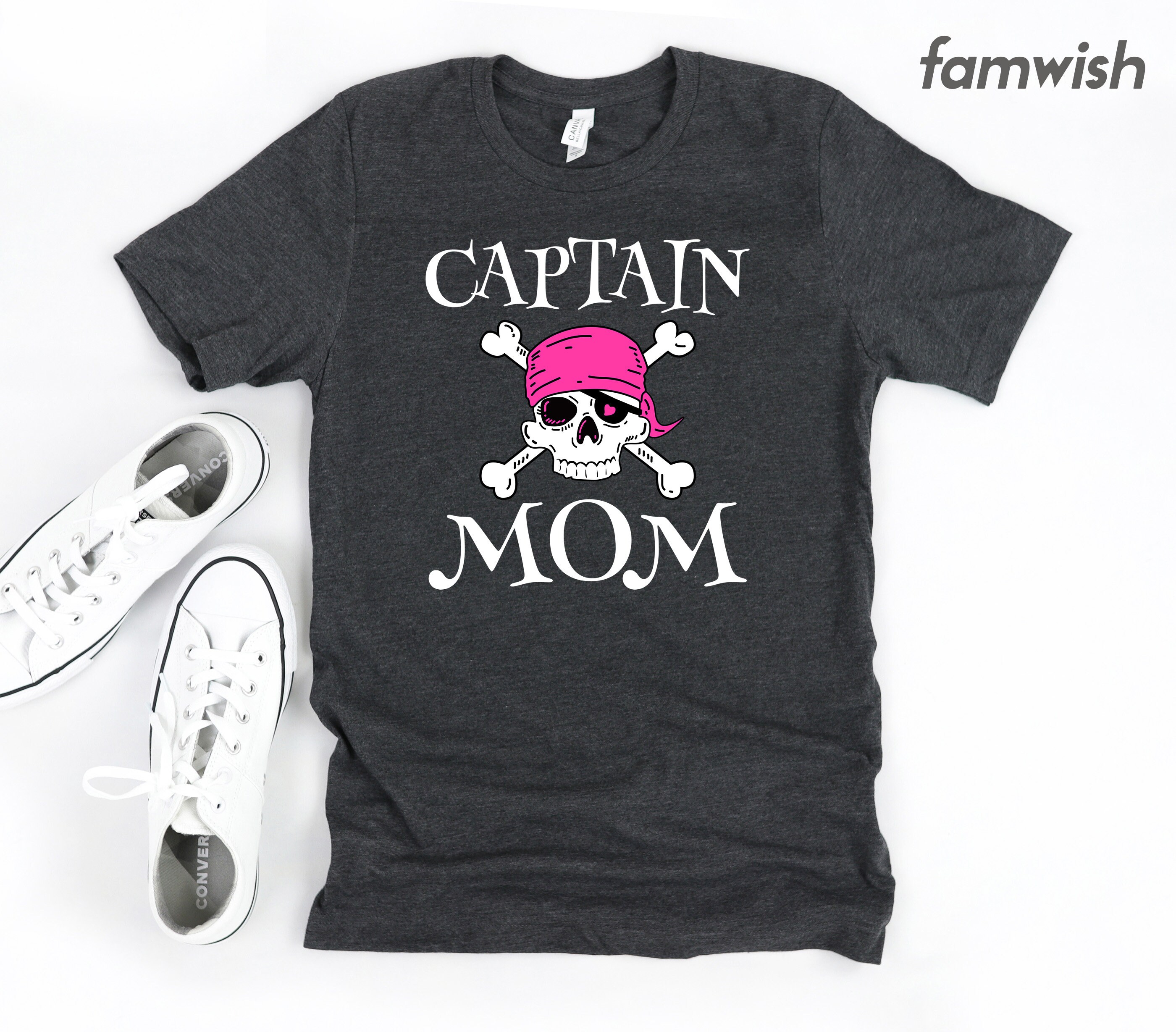 Pirate Mom Shirt Pirate Shirt Halloween Party Shirt Skull | Etsy