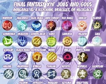 Final Fantasy XIV Job and The Twelve necklace