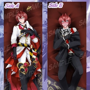 Twisted Wonderland: Riddle Rosehearts Dakimakura Double-sided