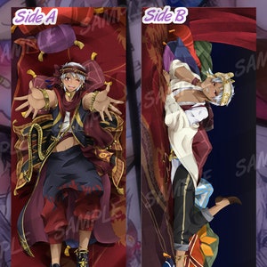 Twisted Wonderland: Kalim Al-Asim Dakimakura Double-sided