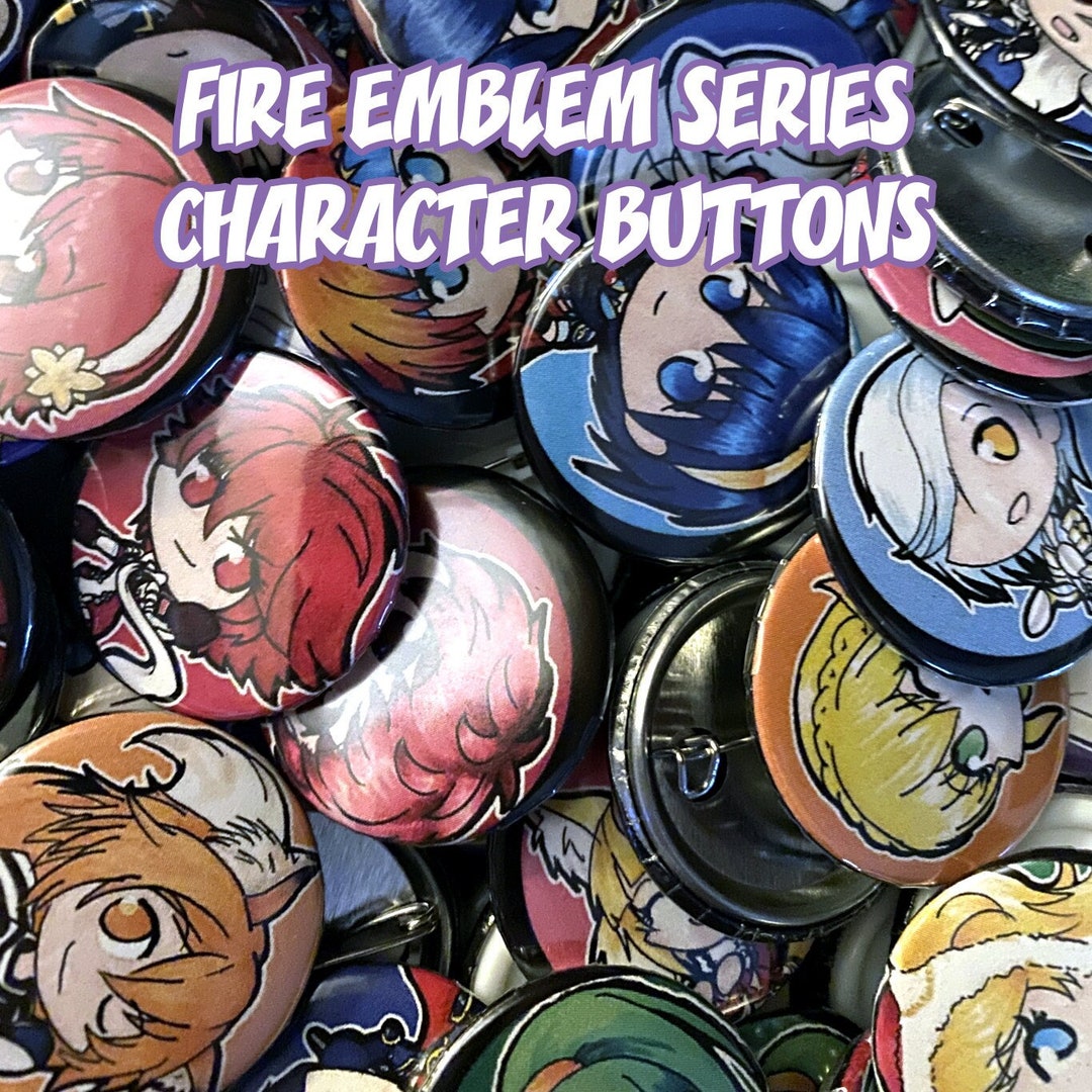 Fire Emblem Character Buttons (1.25in) - Etsy