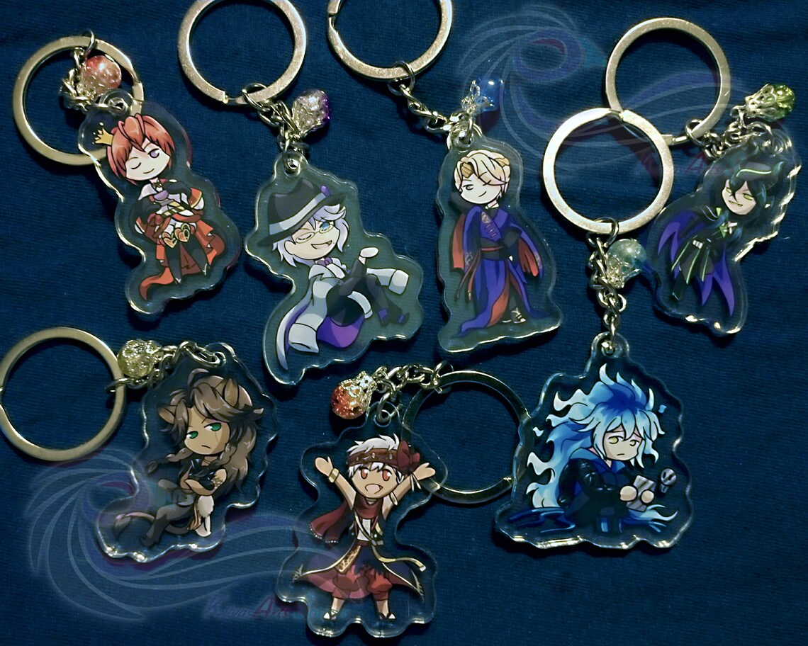 Twisted Wonderland Acrylic Keychains Etsy New Zealand