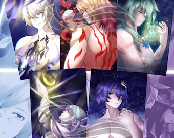 Gravuras de arte ferroviária de Honkai Star