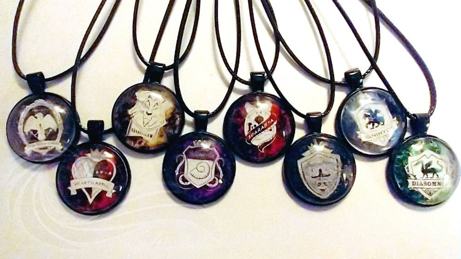Twisted Wonderland Dorm Necklaces Etsy