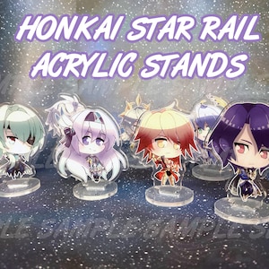 Honkai Star Rail Acrylic standees