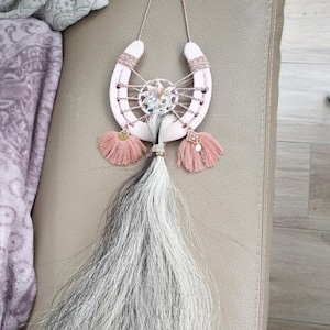 Horseshoe decoration PINK DREAMS