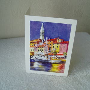 Murano, Lagune, leere Grußkarte