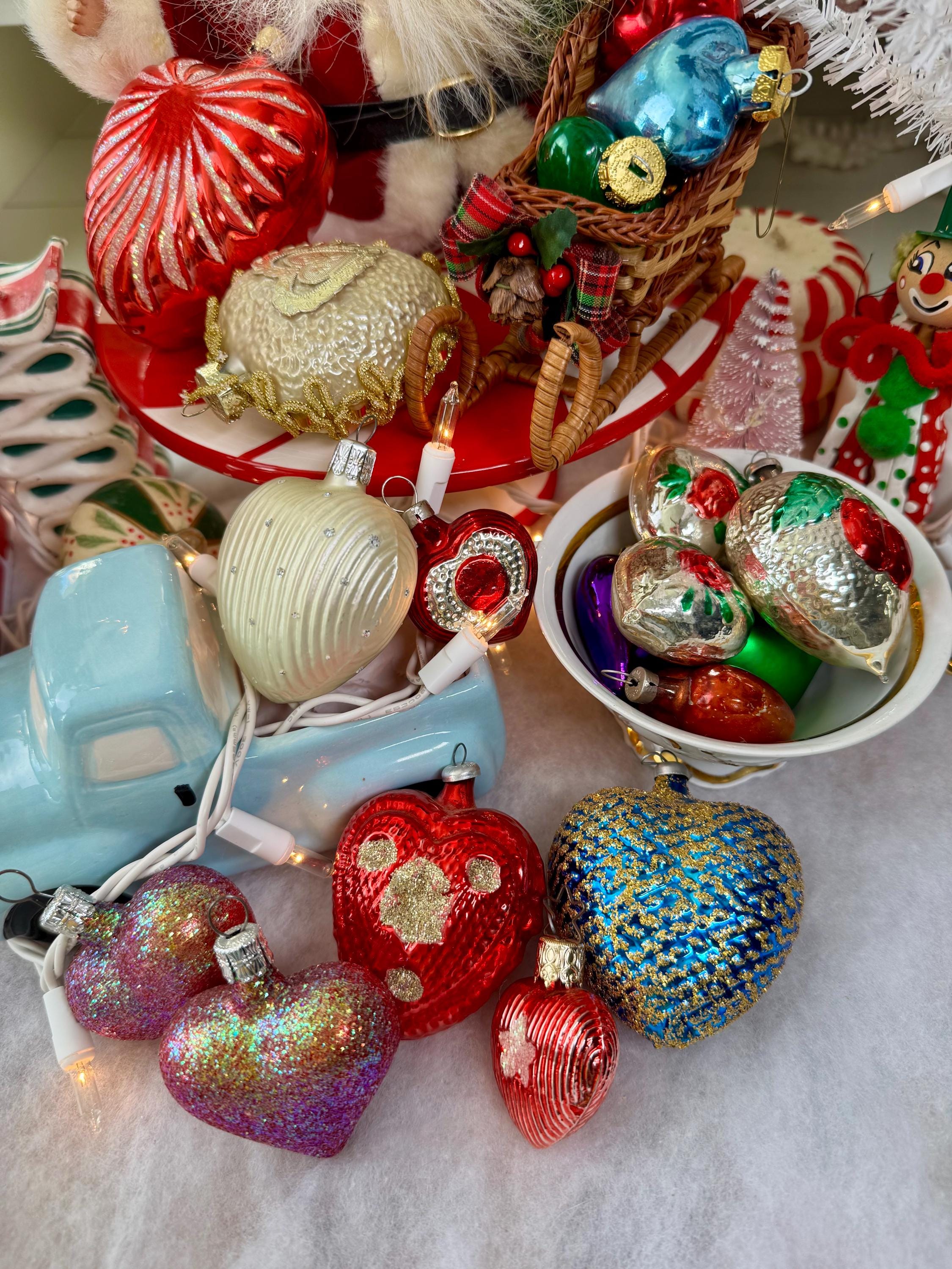 Vintage czech glass christmas ornament - Etsy 日本