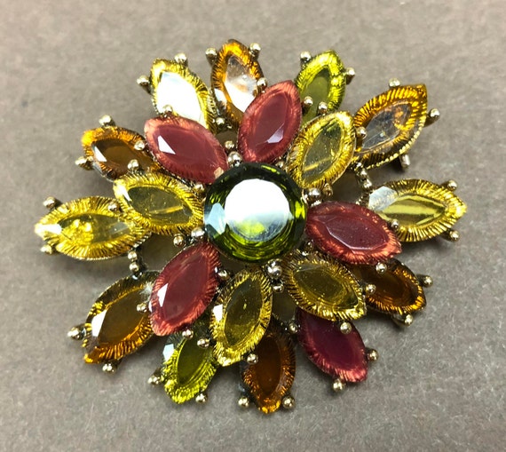 sparkly brooch