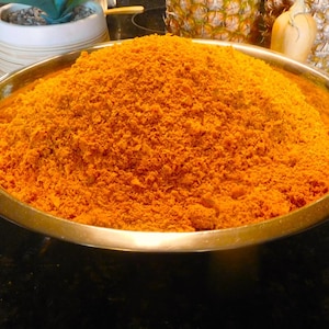 Freeze-Dried Organic RED Turmeric Root Fine Flakes - Fresh RAW - 2 oz = 1 lb of Fresh Roots Grown in the USA!
