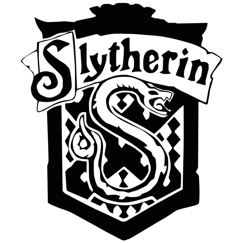 Slytherin svg slytherin logo potter svg vector file Etsy